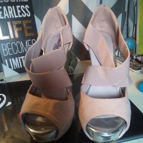(SOLD) Charlotte Russe heels - Picture 2 of 2